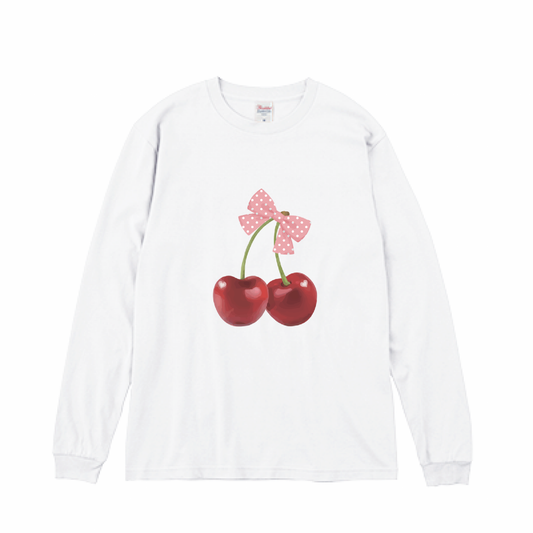 Big cherry (Pink) long tee