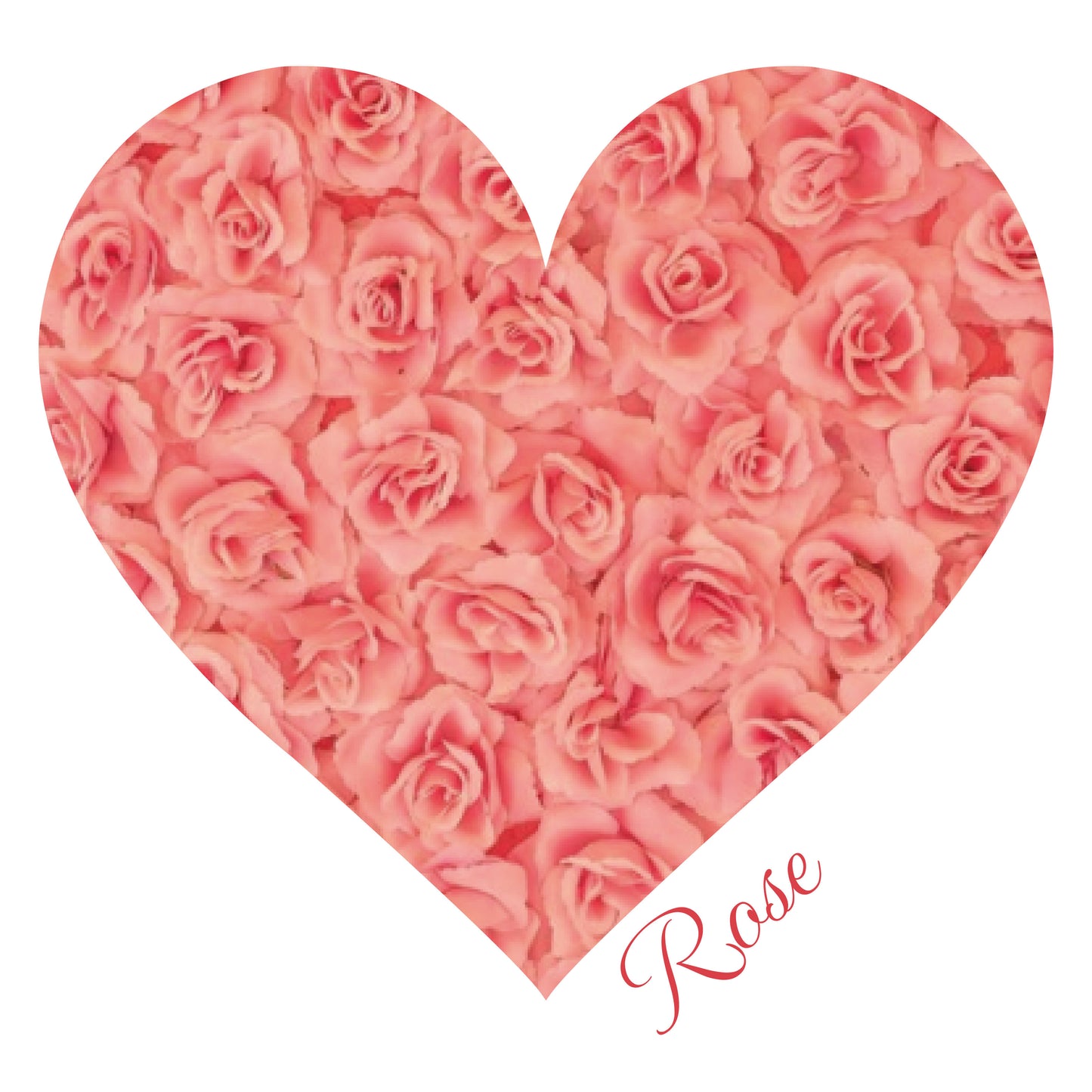 Heart ROSE (pink)