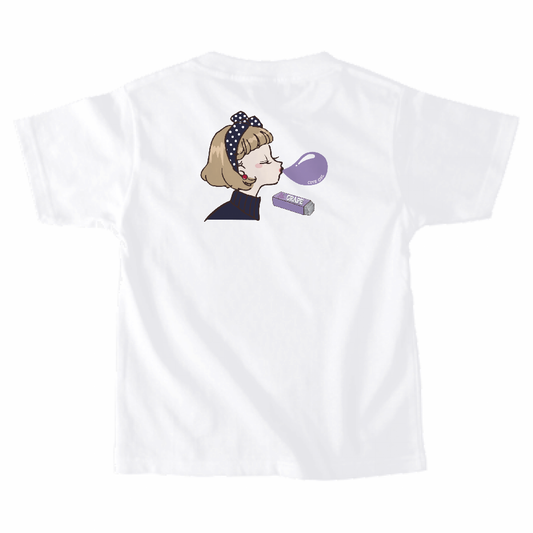 Bubble gum girl (purple) (Kids)