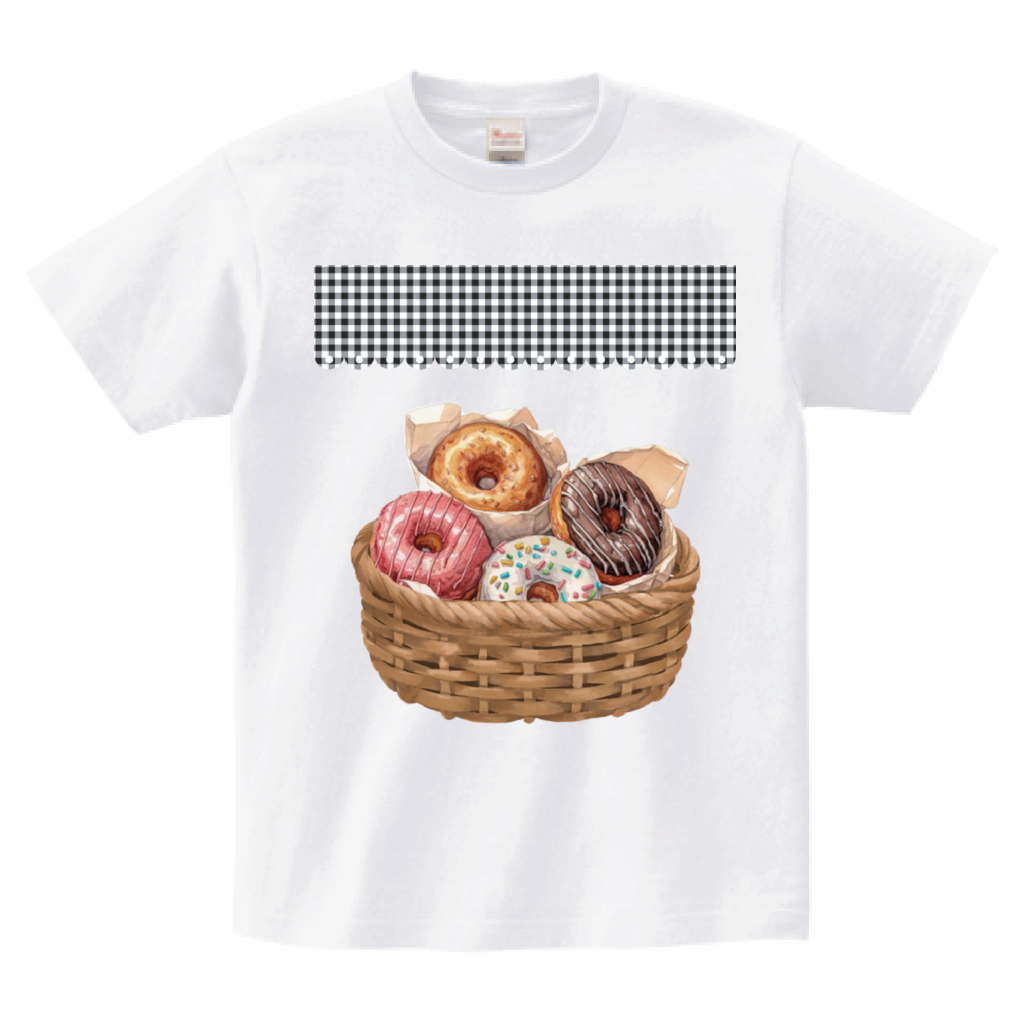 donut basket (Black)